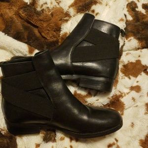 RL Black ankle boots